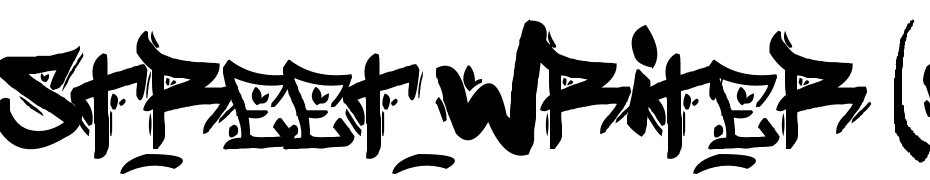 Street Writer (noah) Font Download Free