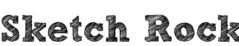 Sketch Rockwell Font Download Free