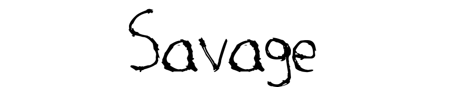 Savage Font Download Free