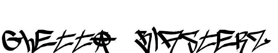 Ghetto Blasterz Font Download Free