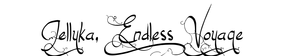Jellyka, End_less Voyage Font Download Free