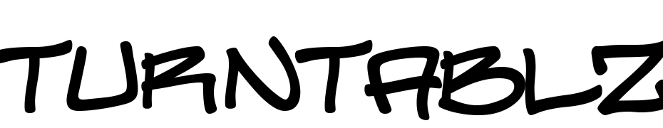 Turntablz BB Bold Font Download Free