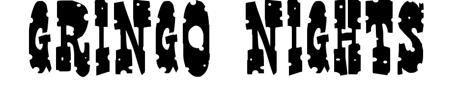 Gringo Nights Font Download Free