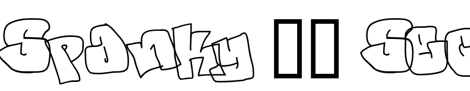 Spanky 20 Second Version Font Download Free