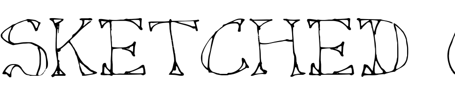 Sketched Out Font Download Free