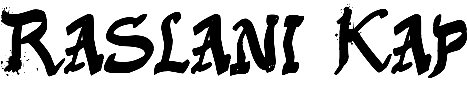 Raslani Kaplash Font Download Free