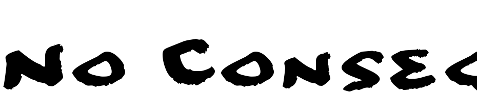 No Consequence Font Download Free