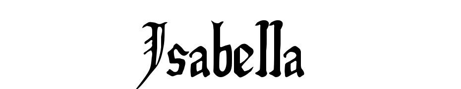 Isabella Font Download Free