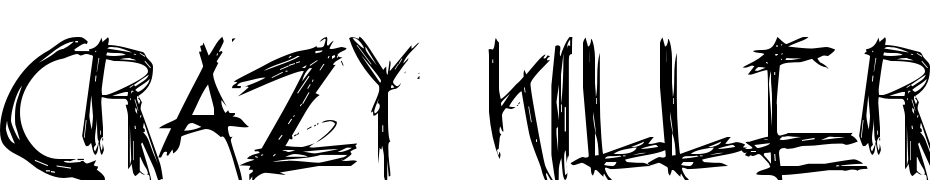 Crazy Killer Font Download Free