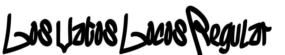 Los Vatos Locos Regular Font Download Free