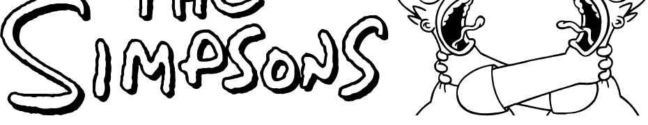 Simpsons Mmmm...Font Font Download Free