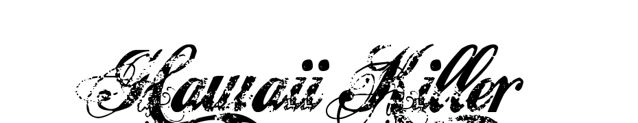 Hawaii Killer Font Download Free