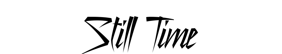 Still Time Font Download Free