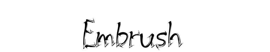 Embrush Font Download Free