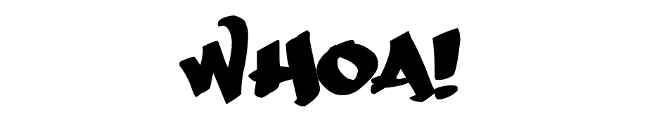 Whoa! Font Download Free