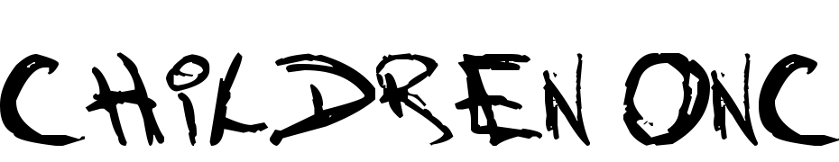 Children Once Where Font Download Free