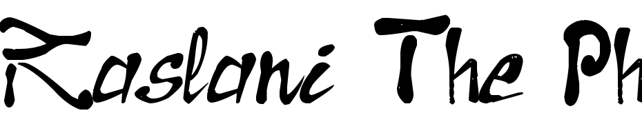 Raslani The Pharaoh Font Download Free