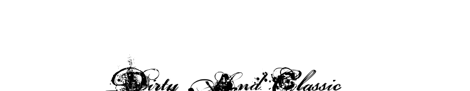 Dirty And Classic Font Download Free