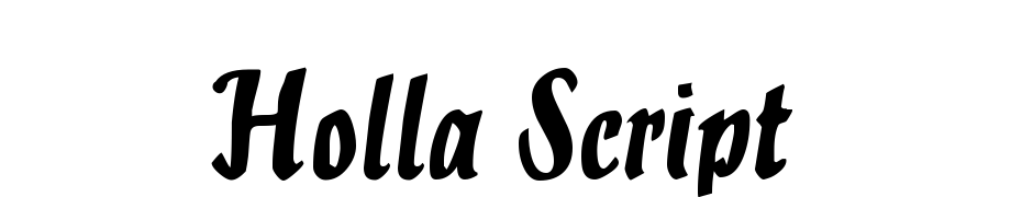 Holla Font Download Free