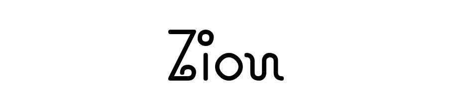 Zion Font Download Free