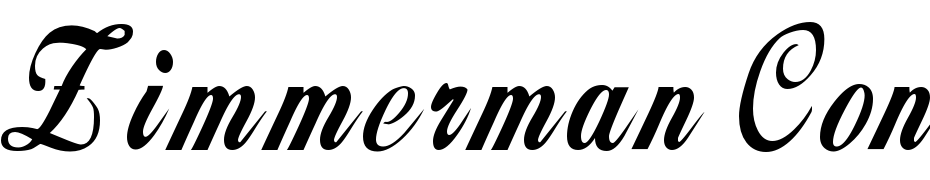 Zimmerman Condensed Font Download Free