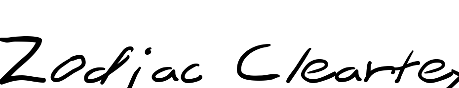 Zodiac Cleartext Font Download Free