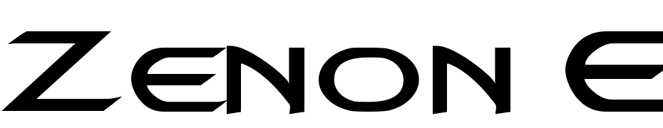 Zenon Extended Font Download Free