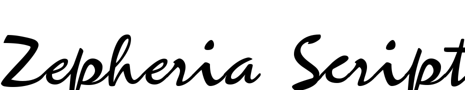 Zepheria Script Font Download Free