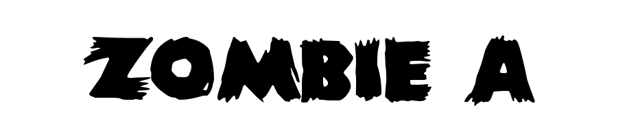 Zombie A Font Download Free