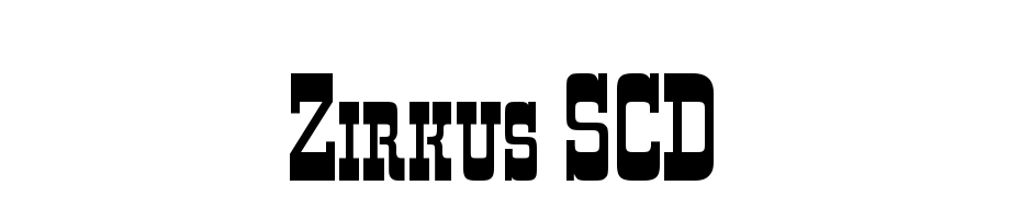 Zirkus SCD Font Download Free