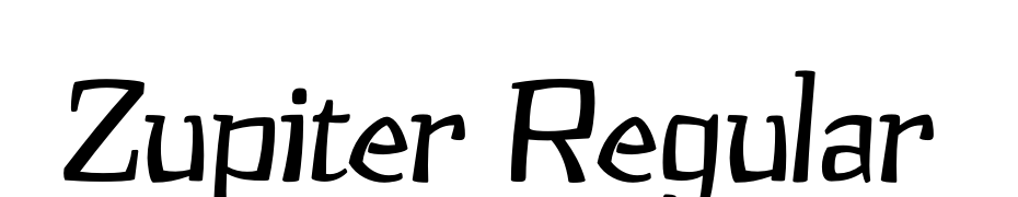 Zupiter Regular Font Download Free