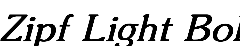 Zipf Light Bold Italic Font Download Free