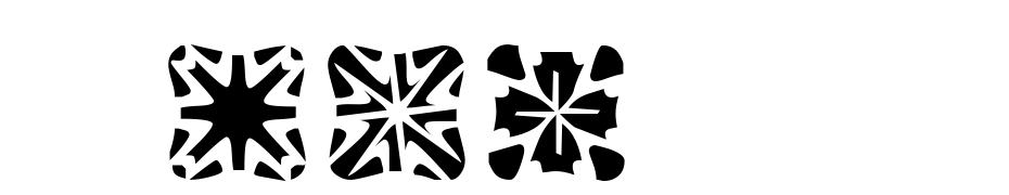 Zone23_crosses Font Download Free