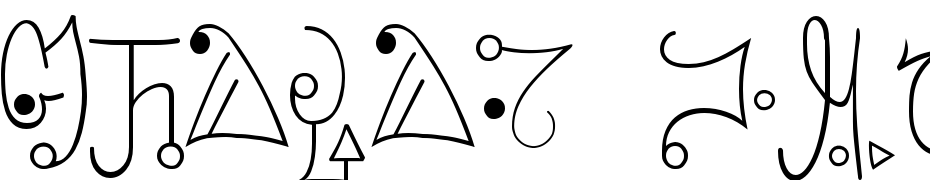 Zhayad Normal Font Download Free