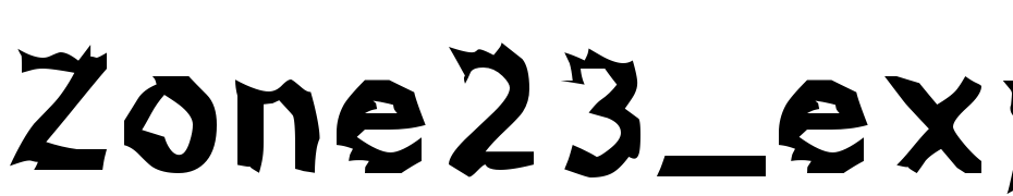 Zone23_explosions Font Download Free