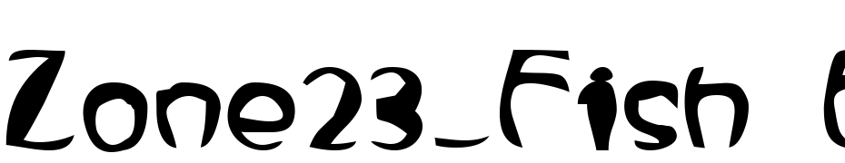Zone23_Fish Eye Font Download Free