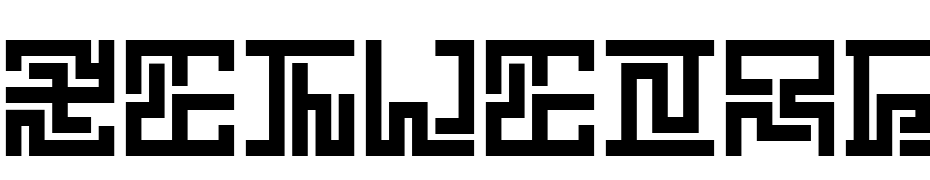 ZETUEIALP Font Download Free