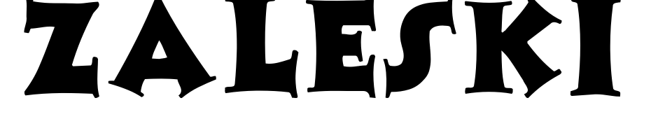 Zaleski Font Download Free