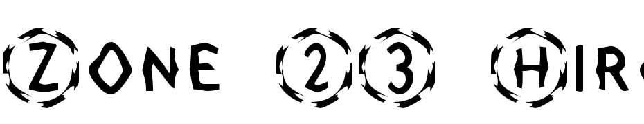 Zone23_hiromi Font Download Free