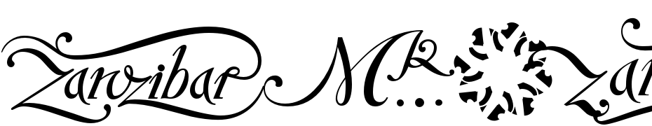 Zanzibar Extras Font Download Free