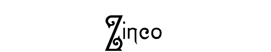 Zinco Font Download Free