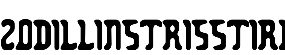 Zodillinstrisstirust Font Download Free