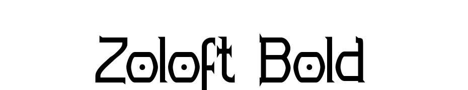 Zoloft Bold Font Download Free