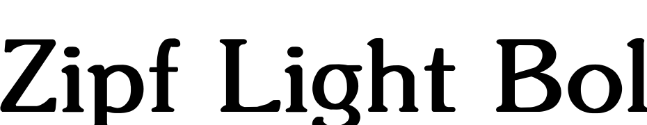 Zipf Light Bold Font Download Free