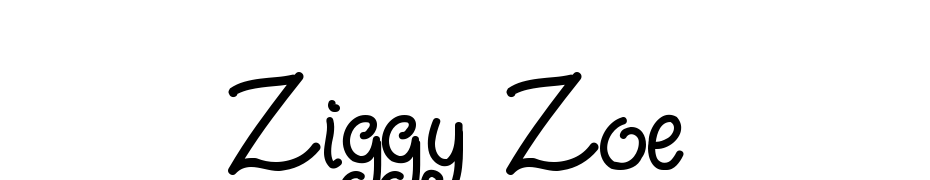 Ziggy Zoe Font Download Free