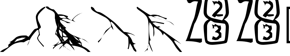 Zone23_Lightning Font Download Free