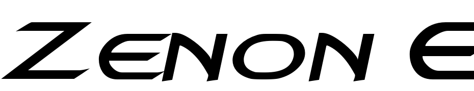 Zenon Extended Italic Font Download Free