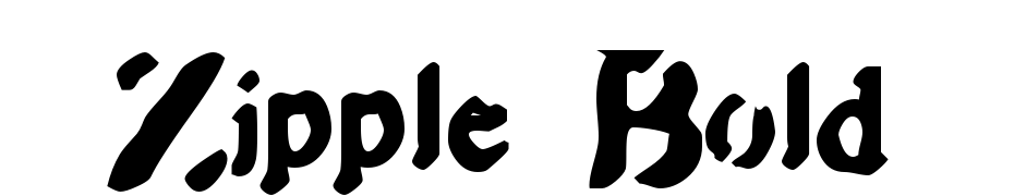 Zipple  Bold Font Download Free