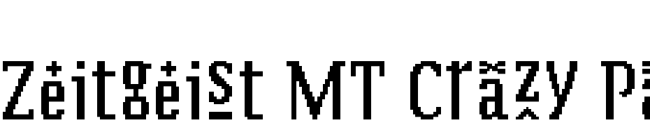 Zeitgeist MT Crazy Paving Font Download Free