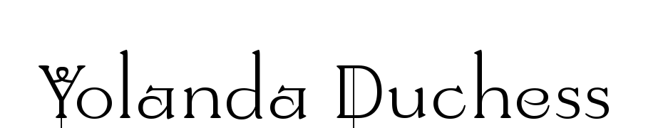 Yolanda Duchess Font Download Free